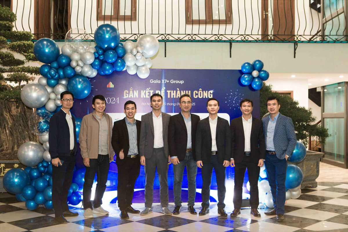 Bữa Tiệc Gala Cuối Năm Của X7+ Group: Gắn Kết Để Thành Công